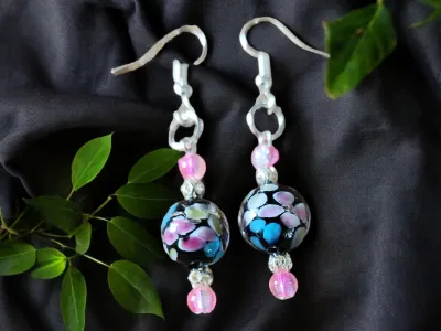 Ladies Cottage core Earrings - Pretty and Unique Novelty Earrings - Enhance Your Style with These Delightfully Charming Accessories